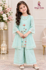 Organza Gown Style Palazzo Suit