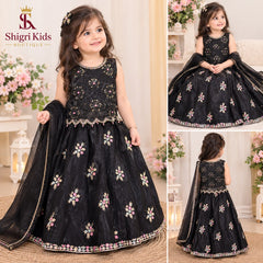 Khadi Net Choli Sharara Suit