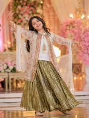 Baby Sharara Gown Suit - 3