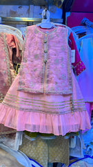 Chiffon Cord Embroidered Maxi - 3