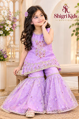 Sheesha Silk Garara Suit