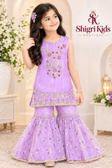 Sheesha Silk Garara Suit