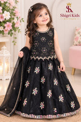 Khadi Net Choli Sharara Suit