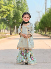 Angrakha Garara Style Suit