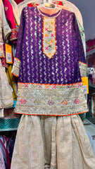 3D Embroidered 4-Sequence Garara Suit