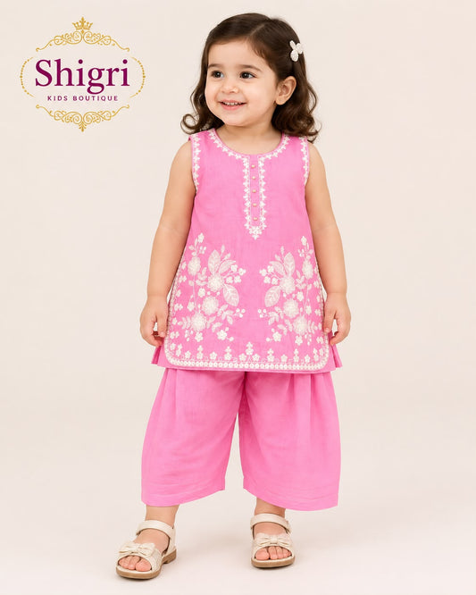 Pure Cotton Gol Daman Farshi Shalwaar Suit