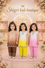 Day & Day Shefoon Farshi Shalwaar Suit - 4