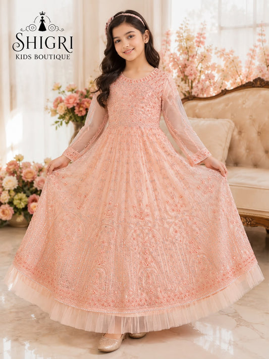 Net Embroidery Maxi