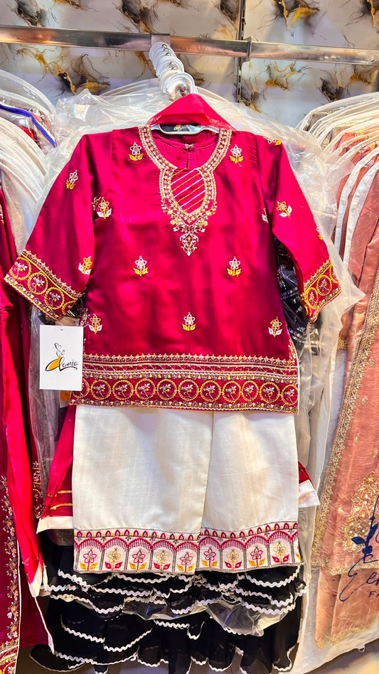 Rasiyan Silk Embroidered Kurta Suit - 2