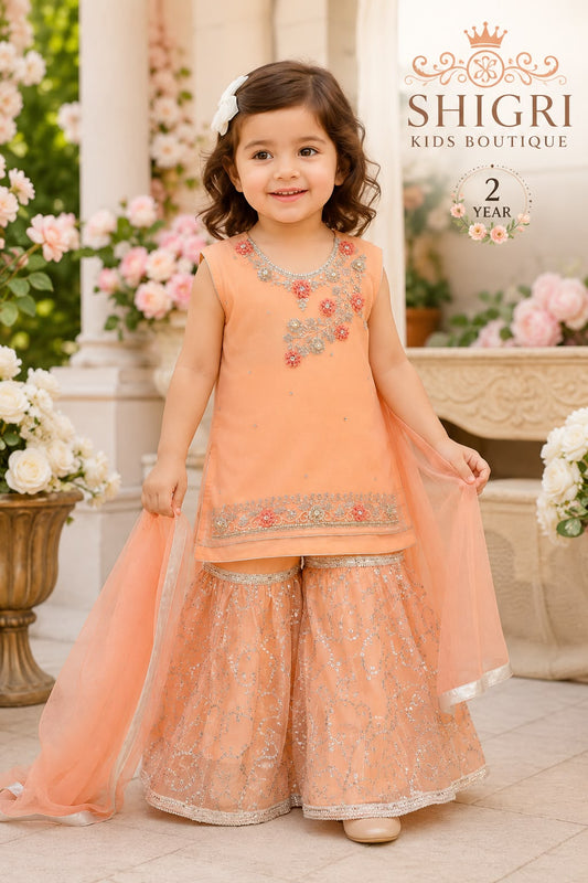 Challa Handwork Garara Suit