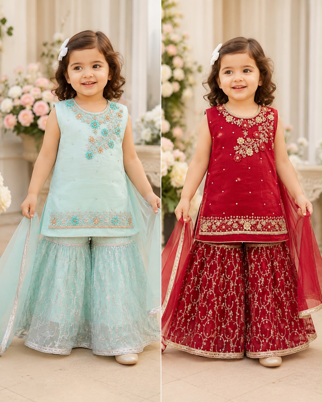Challa Handwork Garara Suit - 4