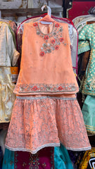 Challa Handwork Garara Suit - 3