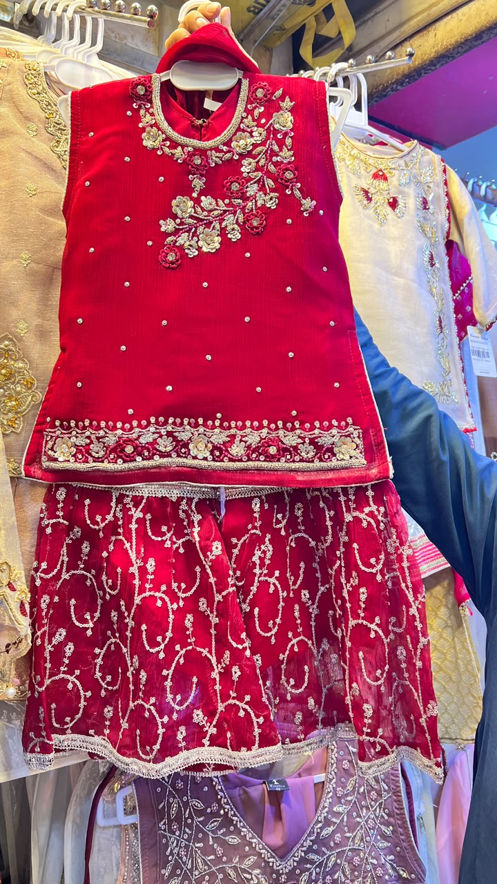 Challa Handwork Garara Suit - 5
