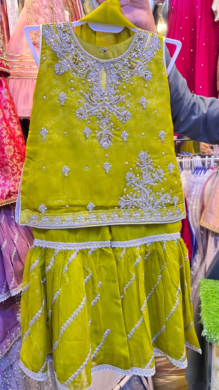 Kora Handwork Garara Suit - 3