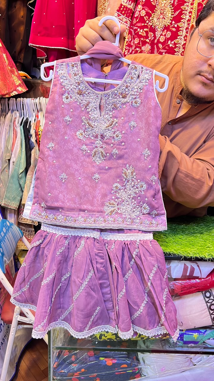 Kora Handwork Garara Suit - 5