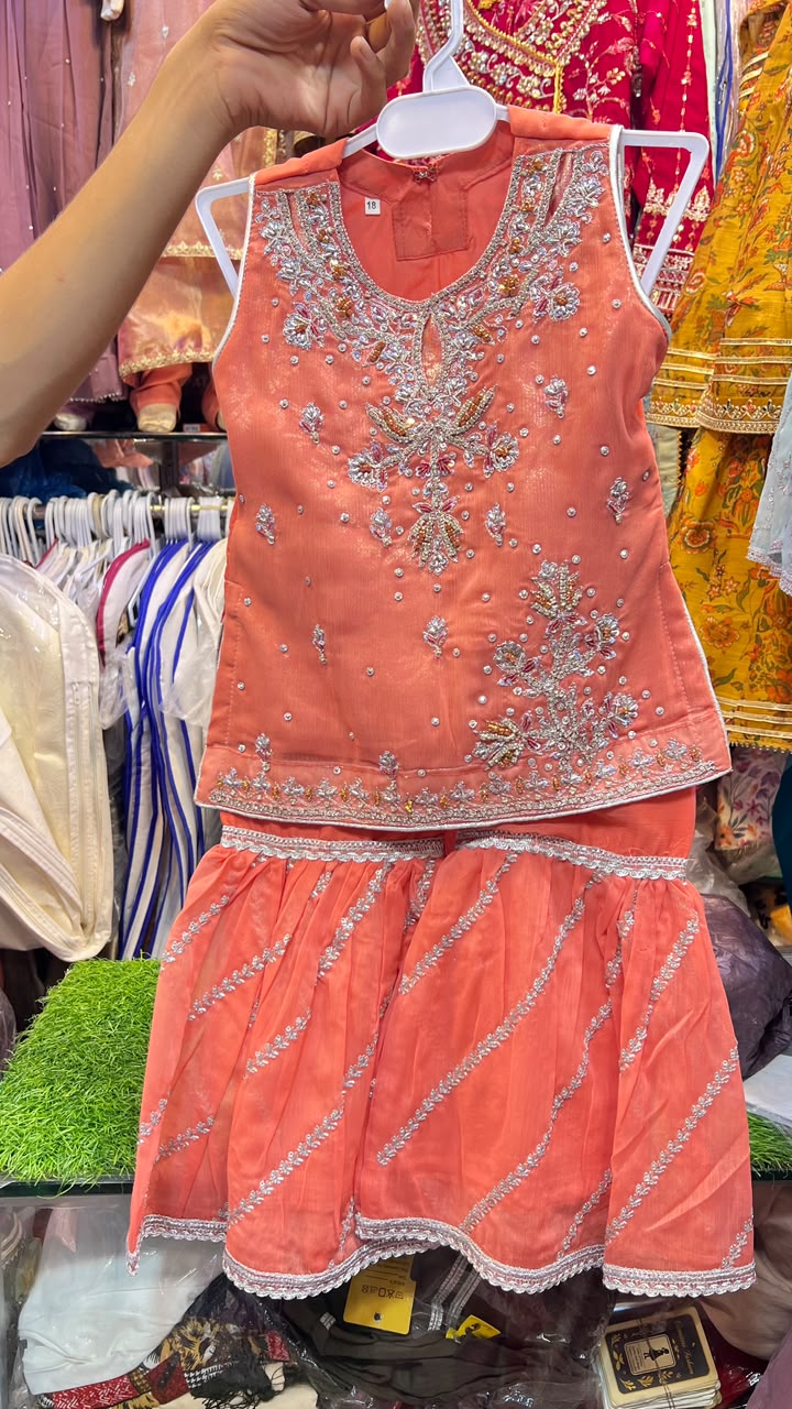 Kora Handwork Garara Suit - 6