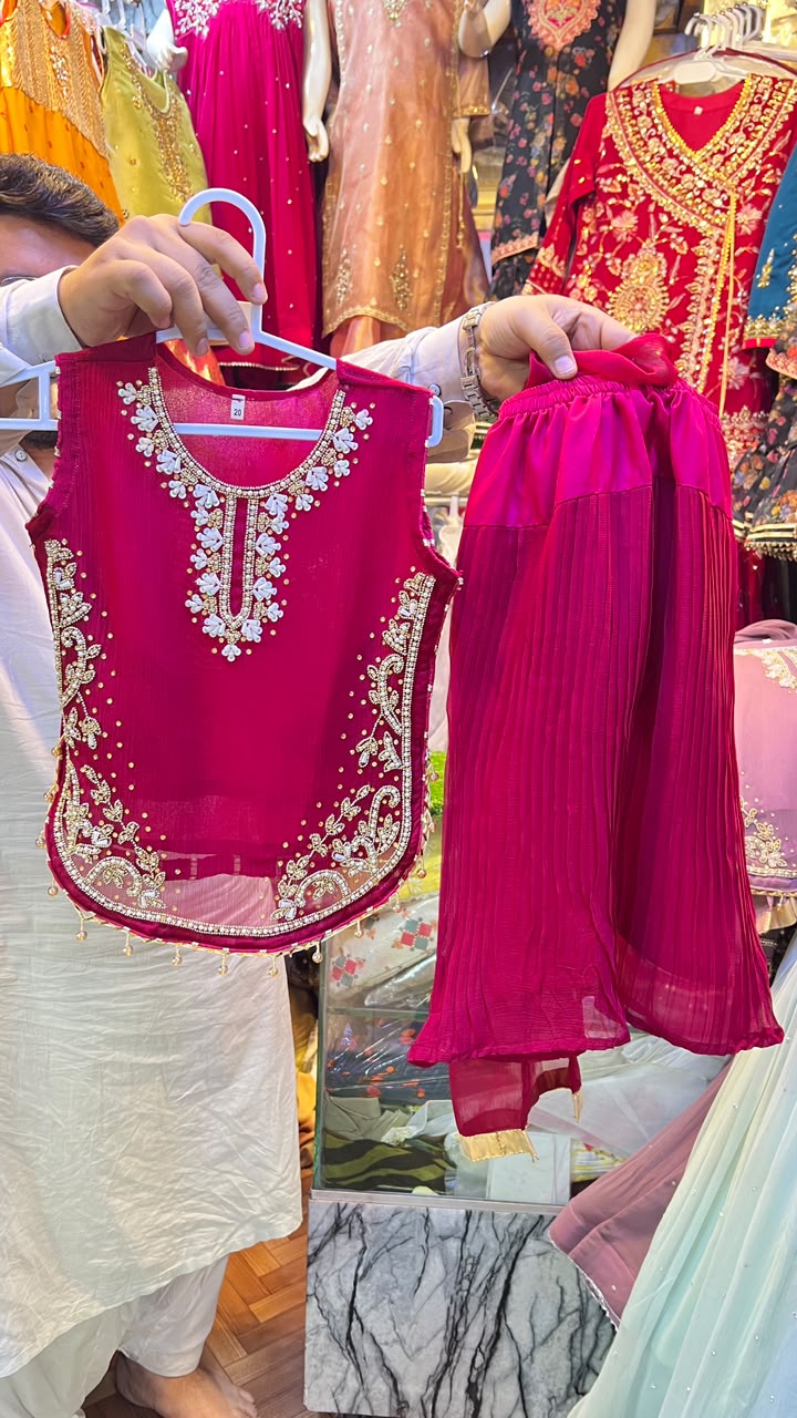 Goldam Handwork Gharara Suit - 3