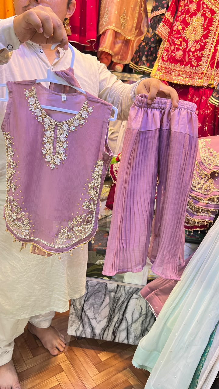 Goldam Handwork Gharara Suit - 5