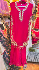 Goldam Handwork Gharara Suit - 2