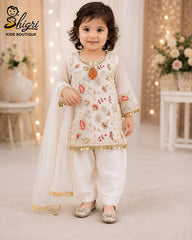 Shefoon 4-Sequence Embroidered Kurta Suit