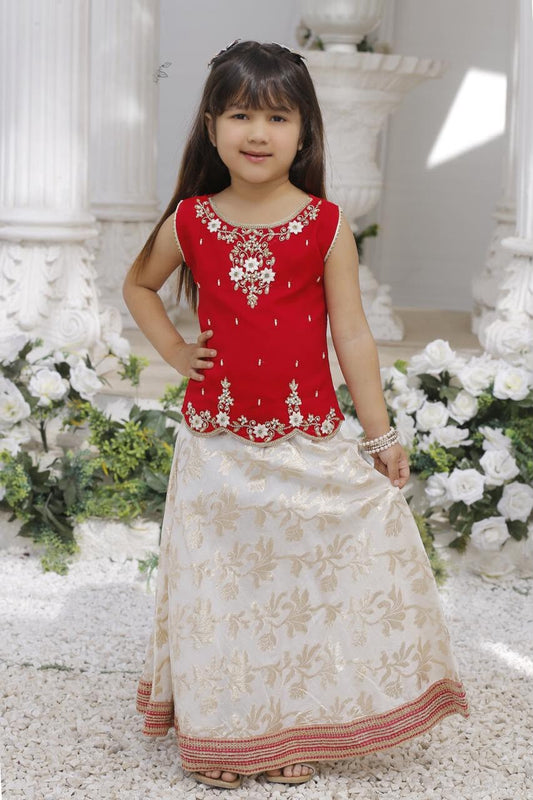 Baby Sharara Handwork Suit