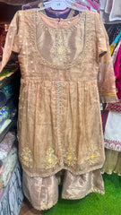 Organza Gota Work Garara Suit - 3