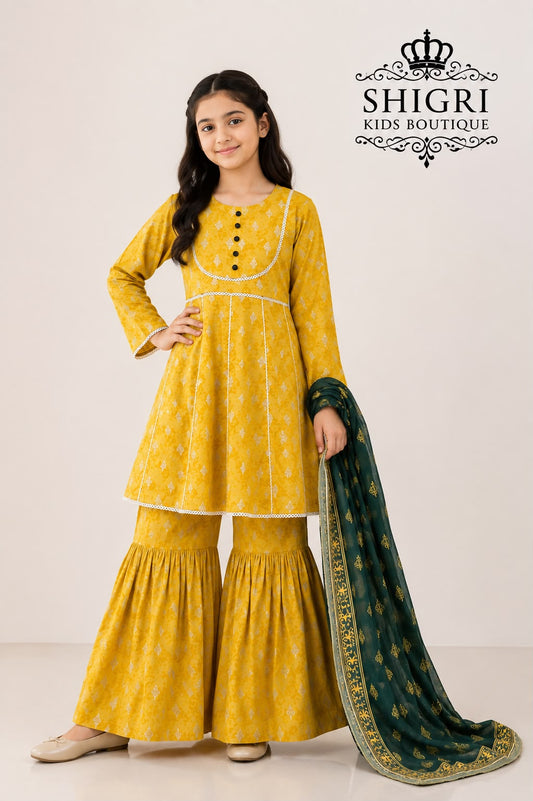 Pure Cotton Garara Suit