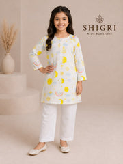 Sunshine Print Cotton Suit - 2