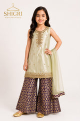 Mesori Handwork Palazzo Suit - 3