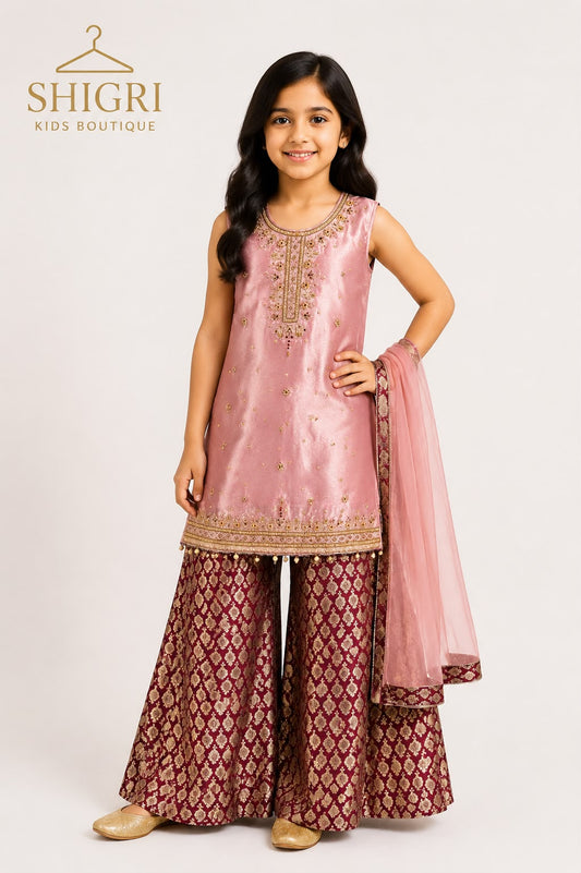 Mesori Handwork Palazzo Suit
