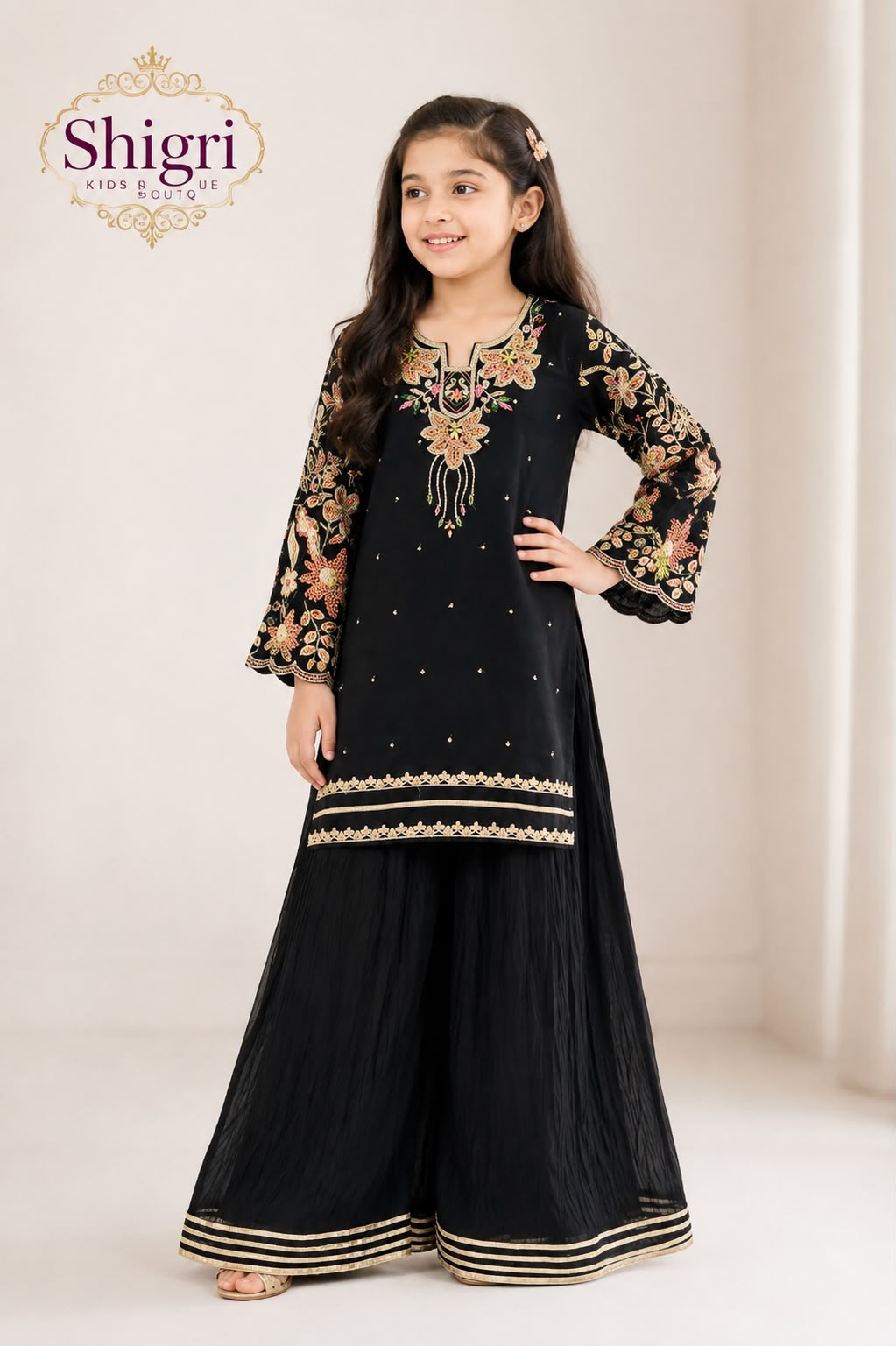 Sequence Work Crush Palazzo Suit