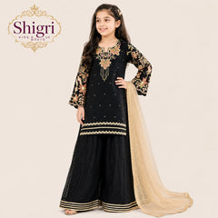 Sequence Work Crush Palazzo Suit - 2