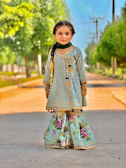 Angrakha Garara Style Suit