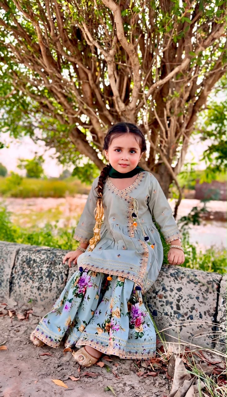 Angrakha Garara Style Suit