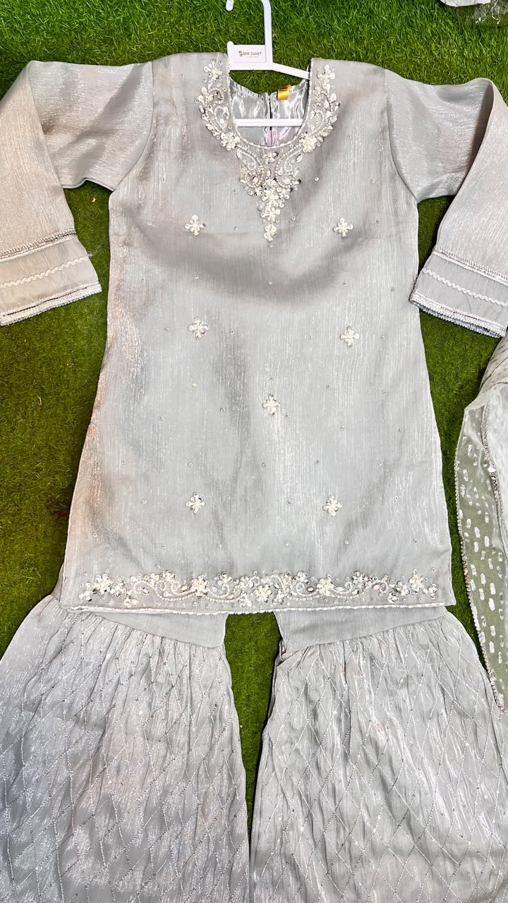 Lava Sheesha Chiffon Garara Suit
