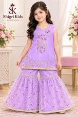 Sheesha Silk Garara Suit